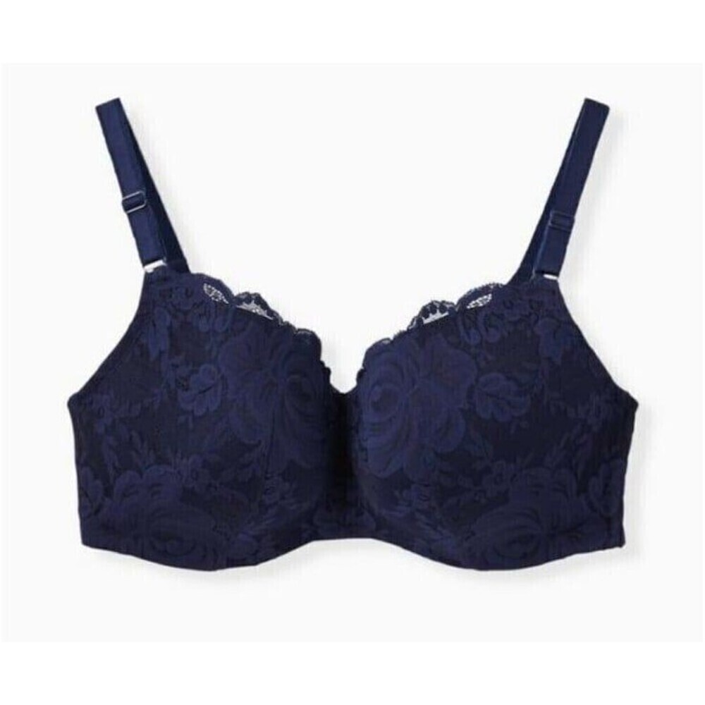 Torrid Curve Lace 360° Back Smoothing Lightly Lined Full Coverage Balconette Bra